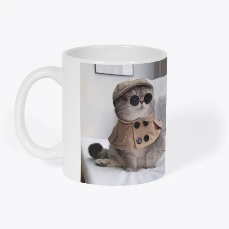 Cool cat mug